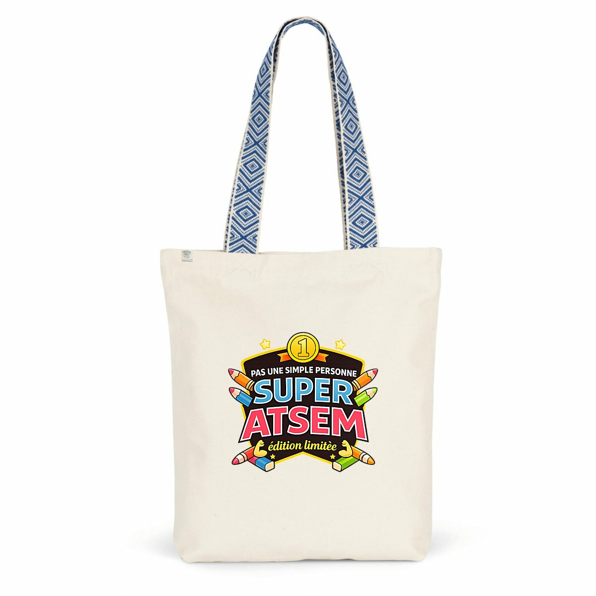 Totebag "Super ATSEM – Édition Limitée" - face_0
