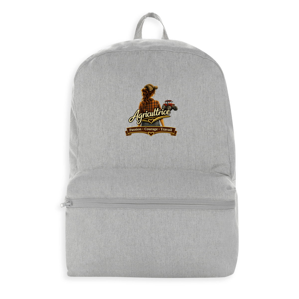 Sac à dos Agricultrice – Pratique & Engagé - face_0