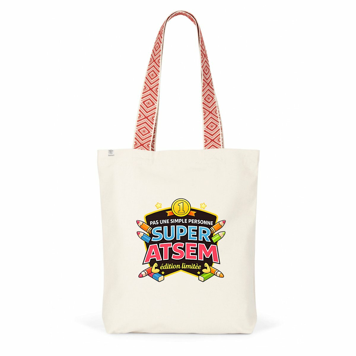 Totebag "Super ATSEM – Édition Limitée" - face_1