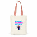 Totebag Ethnique Éco – Respect & Engagement - face_1